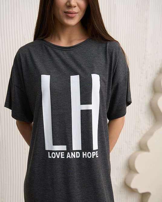 Туника женская с рукавом - Love and Hopeз Nicoletta 83667 XL Киев - изображение 5