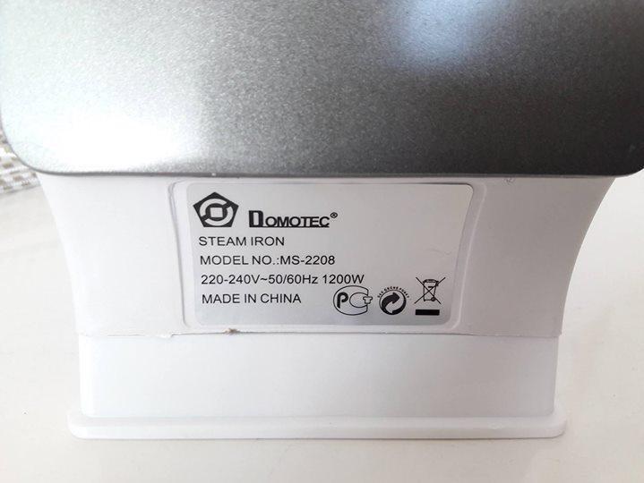 Парова праска 1200W з регулюванням пари Електрична з тефлоновим Покриттям Дніпро - фото 8