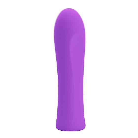 Мини-вибратор PRETTY LOVE Alfreda 12 режимов, фиолетовый, 10.2 х 2.6 см Sex Aura Киев