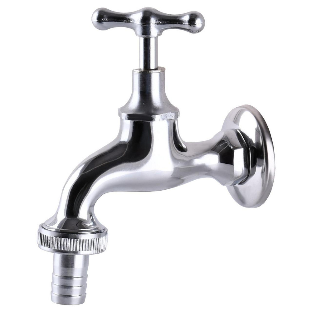 Кран SOLOMON вентильний для поливу 1/2″ CHROM T5071 (000001322) Київ - фото 1