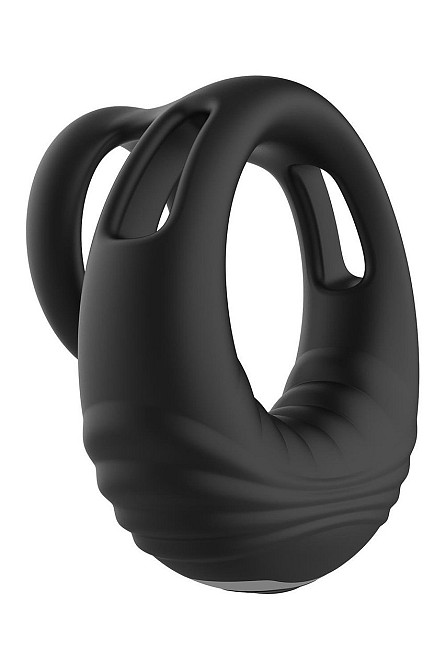 Эрекционное виброкольцо Dreamtoys Ramrod с пультом, черное Sex Aura Киев - изображение 4