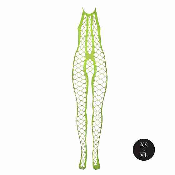Бодістокінг - Ouch! Bodystocking With Halterneck Green, XS/XL Sex Aura Київ