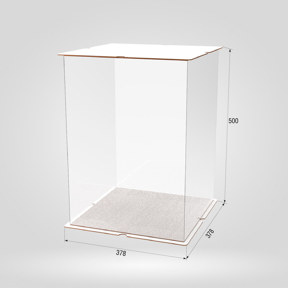 Коробка для тортів, квітів та подарунків EKOSTAR 350х350х500 Київ - фото 2