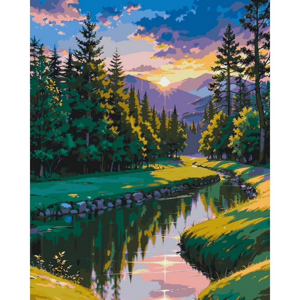 Картина по номерам 