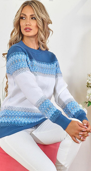 Гарний светр із блискучою ниткою (48) Київ - фото 1