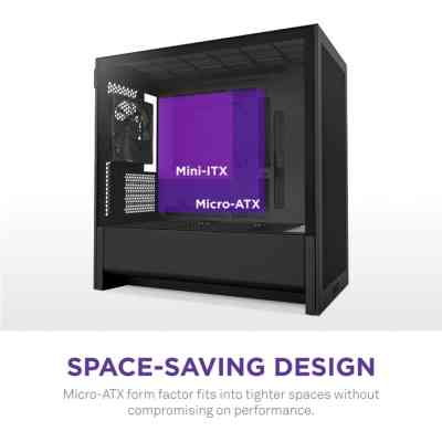 Корпус NZXT H3 Flow All Black (CC-H31FB-01) Вінниця