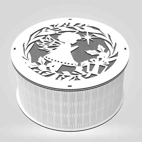 Подарункова коробка EKOSTAR d200 h100 Київ