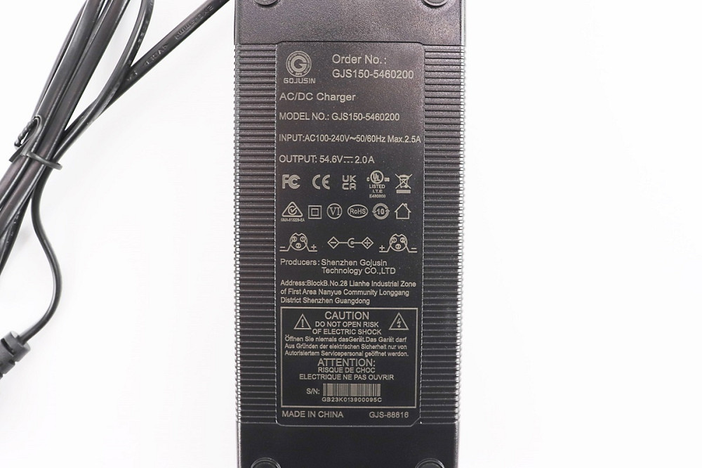 Зарядний пристрій для АКБ 54V-2.0A T4, Model: GJS150-5460200 (електросамокат) Киев - изображение 2