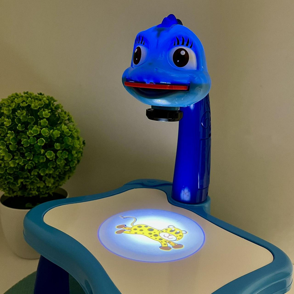 Проектор для малювання 24 листи фломастери 12 шт Блокнот Синій (AK 0001 AB) Чернигов - изображение 4