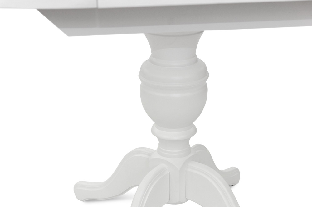 Стіл обідній Гермес Д=89 ( +38 ), білий Киев - изображение 4