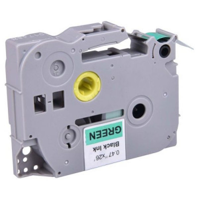 Стрічка для принтера етикеток UKRMARK RL-B-S-T731P-BK/GR, аналог TZES731. підвищеної адгезії 12 мм (900237) Вінниця - фото 1