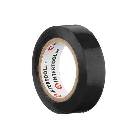 Стрічка ізоляційна 0.15мм*17мм*10м чорна INTERTOOL IT-0011 Киев