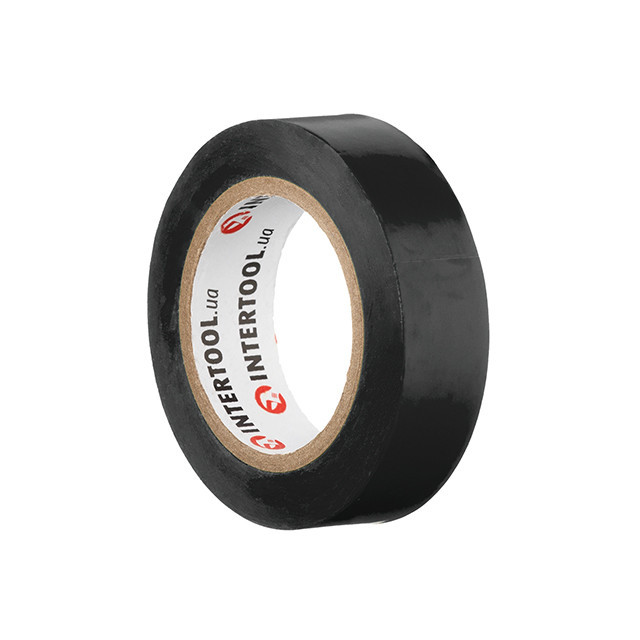 Стрічка ізоляційна 0.15мм*17мм*10м чорна INTERTOOL IT-0011 Киев - изображение 3