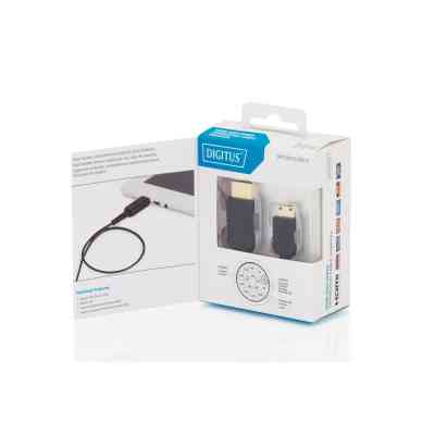 Кабель мультимедійний HDMI M to HDMI mini M 2.0m black Digitus (DB-330121-020-S) Вінниця