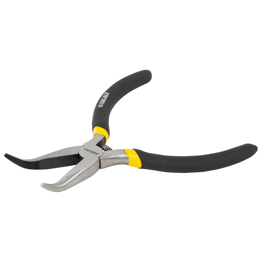 Довгогубці вигнуті 125 мм прогумовані ручки Mini SIGMA (4356311) Київ - фото 2