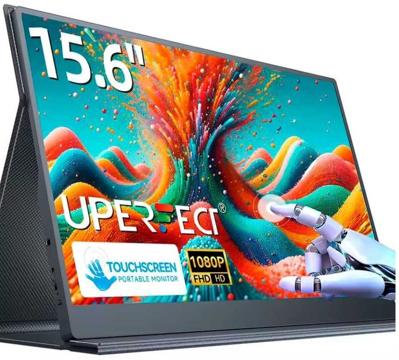 Портативный сенсорный монитор UPERFECT 15.6'' 1080P Touchscreen IPS. Киев - изображение 8