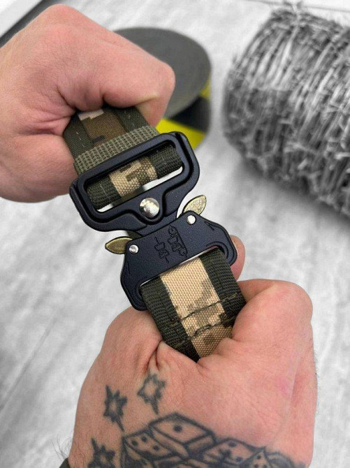 Ремінь тактичний кобра ПІКСЕЛЬ/МУЛЬТИКАМ Одеса - фото 4