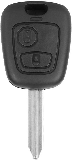 Ключ заготовка для Citroen с корпусом и 2 кнопками Киев - изображение 1