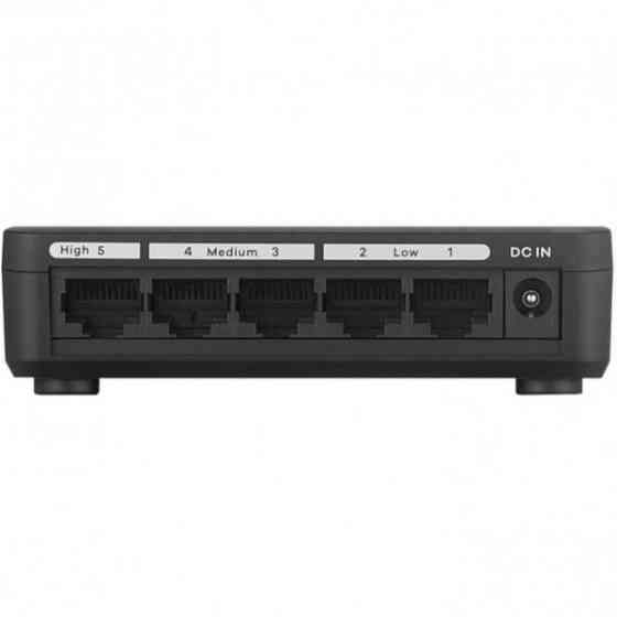 Комутатор Zyxel GS-105S v2, 5 портів 1000 Мбіт/с, настільний, пластиковий корпус (GS-105SV2-EU0101F) Киев
