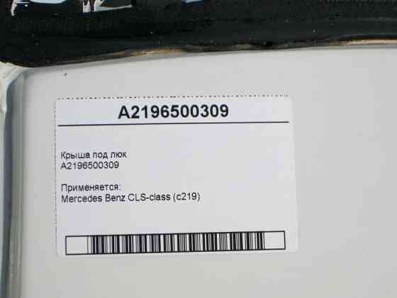 Mercedes-Benz  A2196500309 Дах під люк CLS C219 Одесса