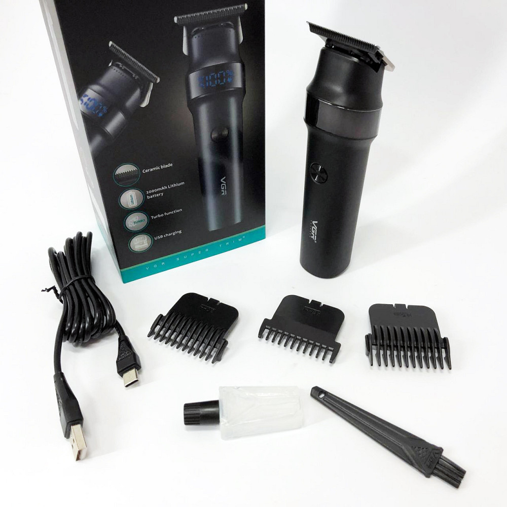 Машинка для стрижки волосся і гоління, Професійна машинка для стрижки волосся та бороди GZ-97 Івано-Франківськ - фото 10