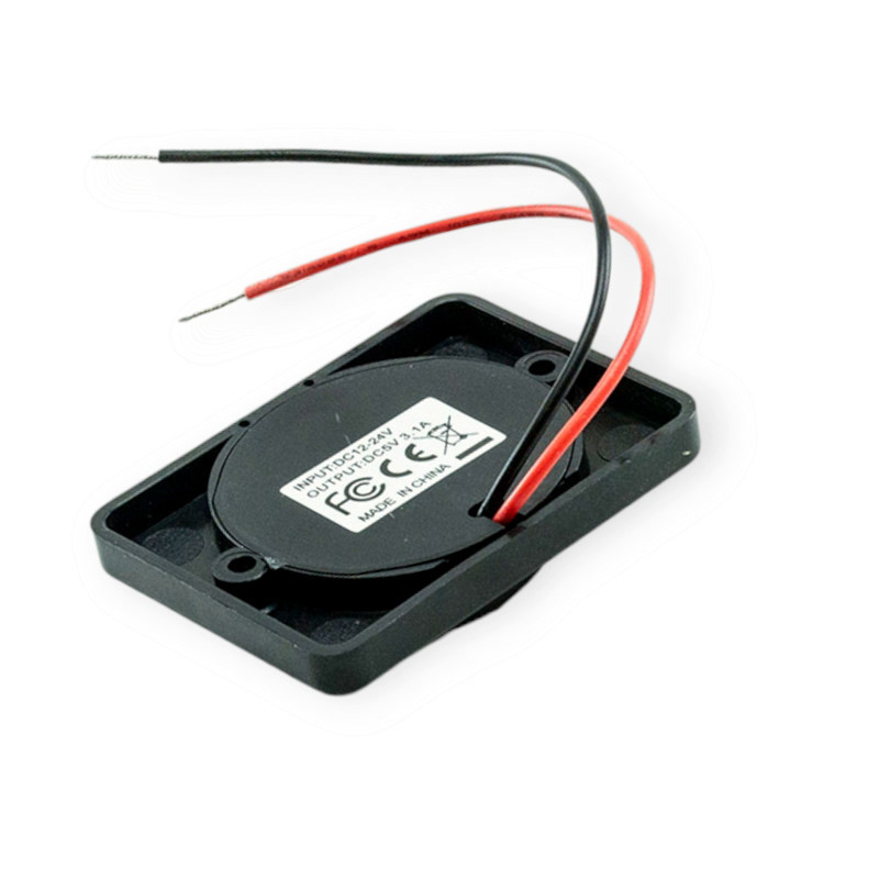 Гніздо накладне 2 USB 1A, 2,1A, 12-24В, посадковий розмір 48х64мм, кришка, з підсвічуванням червоним Мукачево - фото 1