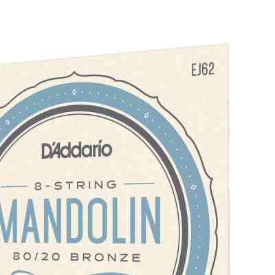 Струны для гитары D'Addario Mandolin 80/20 Bronze Light (10-34) (EJ62) Винница