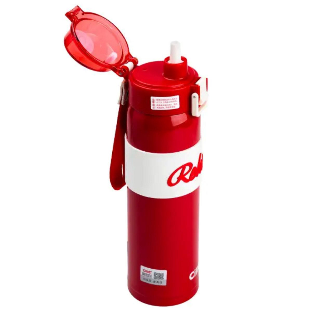 Happy Life Термос Relax з поїлкою з металевою колбою 520 мл Червоний HP17304B Київ - фото 4