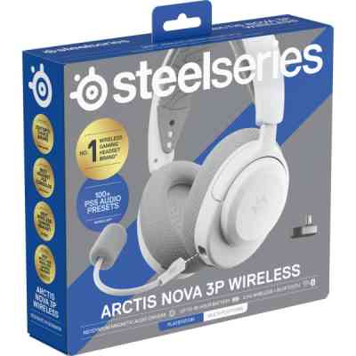 Навушники SteelSeries Arctis Nova 3P Wireless MultiPlatform White (61687) Вінниця