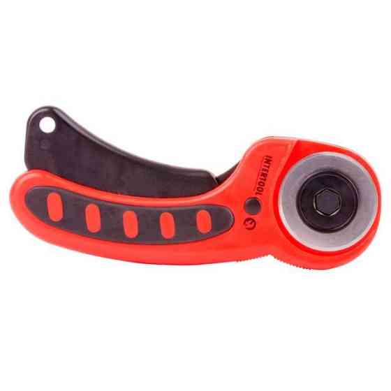 Ніж роликовий, 28 мм, для килимових покриттів INTERTOOL HT-0510 Київ