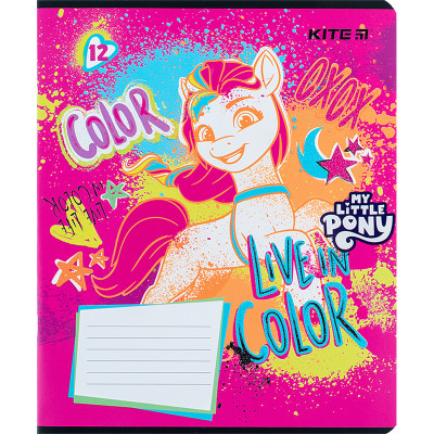 Зошит Kite My Little Pony 12 аркушів, лінія (LP24-234) Вінниця - фото 5