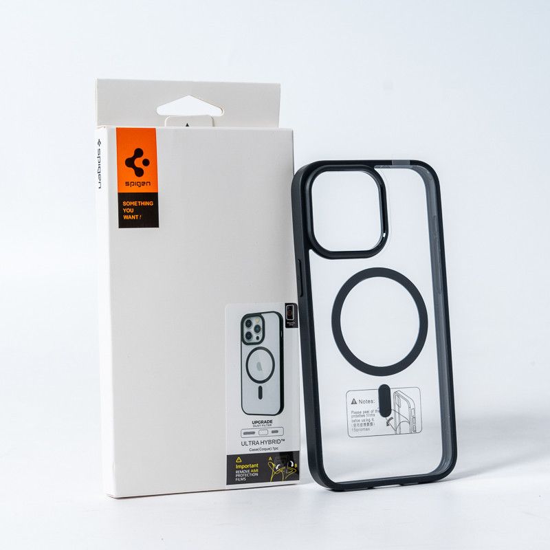 Чохол Spigen Magnetic Color для iPhone 15 Pro, чорний Київ - фото 8