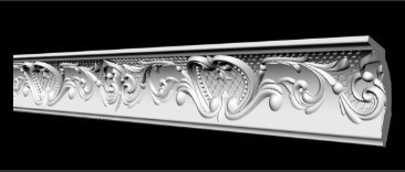 Потолочный плинтус 2м   GP-13  100х80х2000mm Днепр - изображение 1