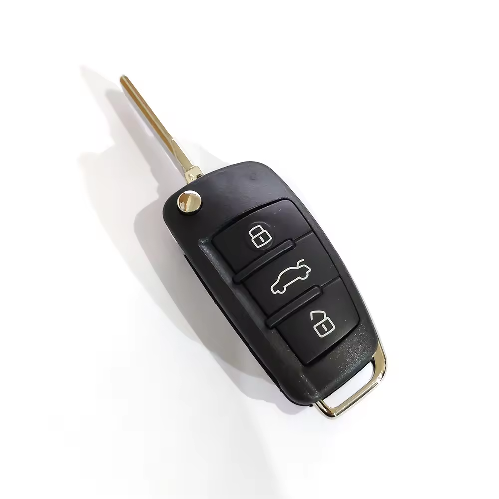 Викидний ключ Audi, корпус під чіп, 3 кнопки, автоключ смарт, без леза, корпус для заміни Київ - фото 7