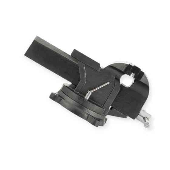 Тиски поворотные 200 мм 360 градусов, чугун, сьемные губки закаленая сталь, усиленные Мукачево