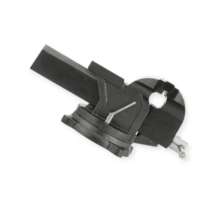 Тиски поворотные 200 мм 360 градусов, чугун, сьемные губки закаленая сталь, усиленные Мукачево - изображение 6