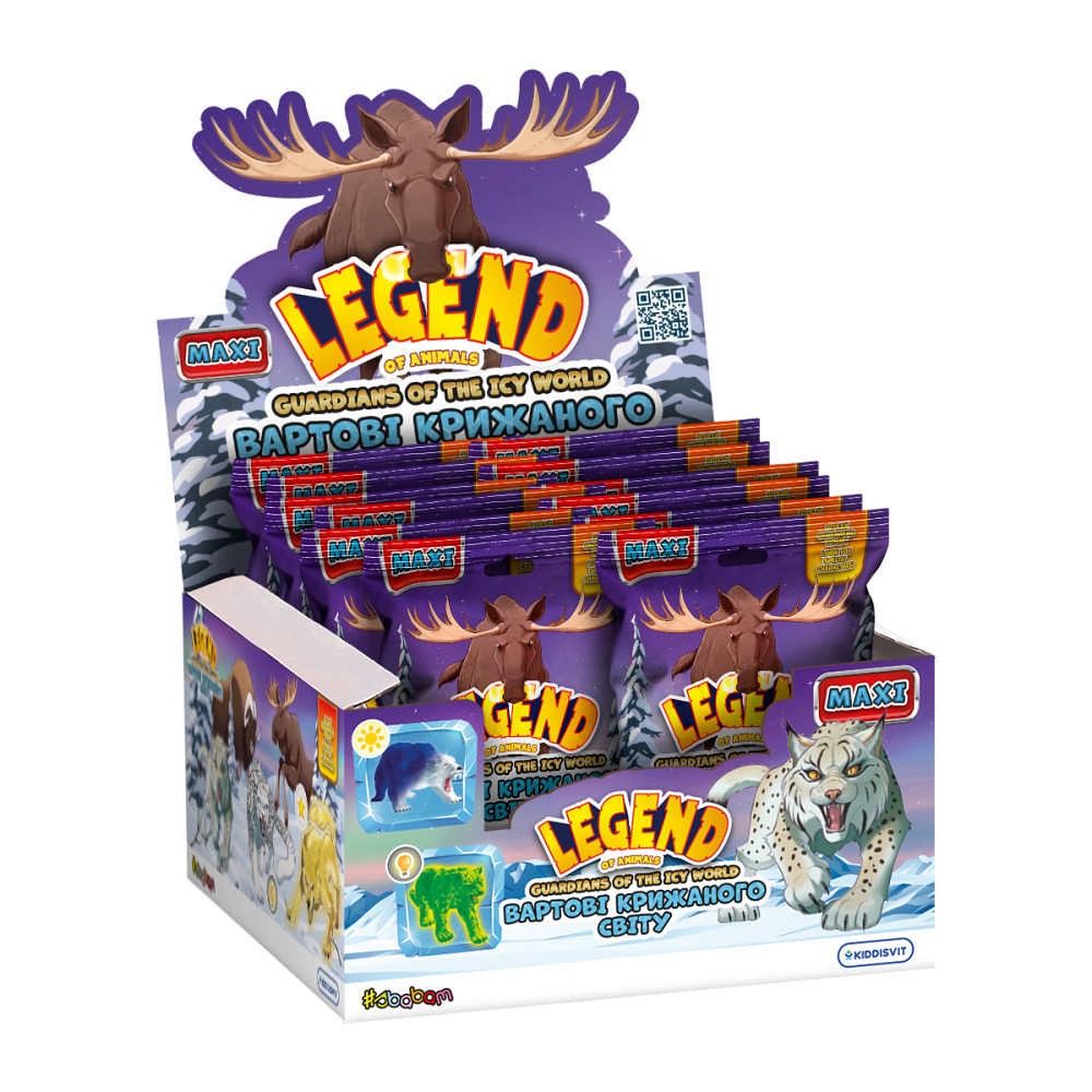 Стретч-іграшка у вигляді тварини серії Legend of animals Максі - Вартові крижаного світу (в дисп.) Дніпро - фото 3
