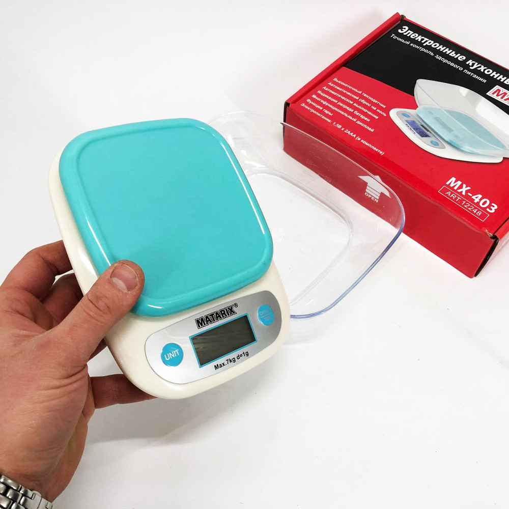 Ваги з чашею для кухні, Ваги для їжі кухонні Кухонні зважування на батарейках WD-41 Львів - фото 9