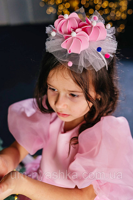 Зефірка Костюм зефірки Дитяча святкова сукня + обруч Кривий Ріг - фото 3