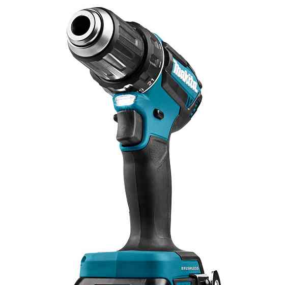 Дрель-шуруповерт аккумуляторная Makita DDF485SFJ 18 В, 50 Нм, 2×3 А·ч, Makpac Киев