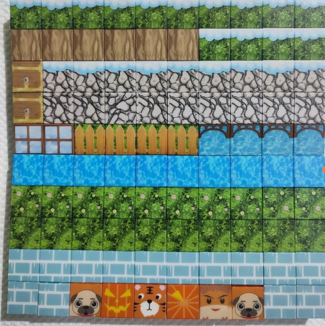 Конструктор магнитный Майнкрафт 100 блоков Харьков - изображение 1