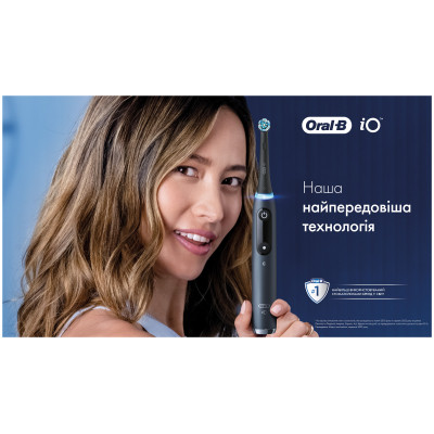 Електрична зубна щітка Oral-B Series 9 DUO iOM9d.2J2.2AD Рожева+Чорна (2) (4210201411574) Вінниця - фото 9