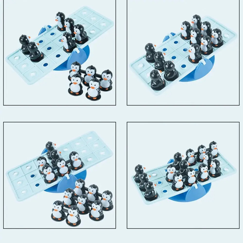Гра настільна "Пінгвіни" дитяча розважальна гра балансир, на логіку мислення і дрібну моторику рук Кам'янець-Подільський - фото 8