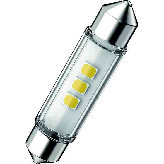 Світлодіодна лампа PHILIPS 11866WU70X1 C5W/C10W LED Ultinon Pro7000 Festoon SV8.5 WHITE 4000K 43mm 12V (1 шт) Харків