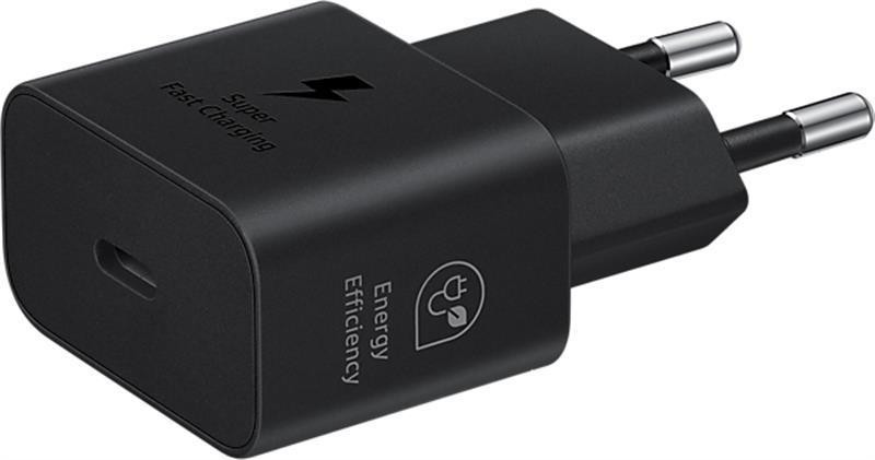 Мережевий зарядний пристрій Samsung 25 W Type-C Black (EP-T2510NBEGEU) Чорний Харків - фото 2