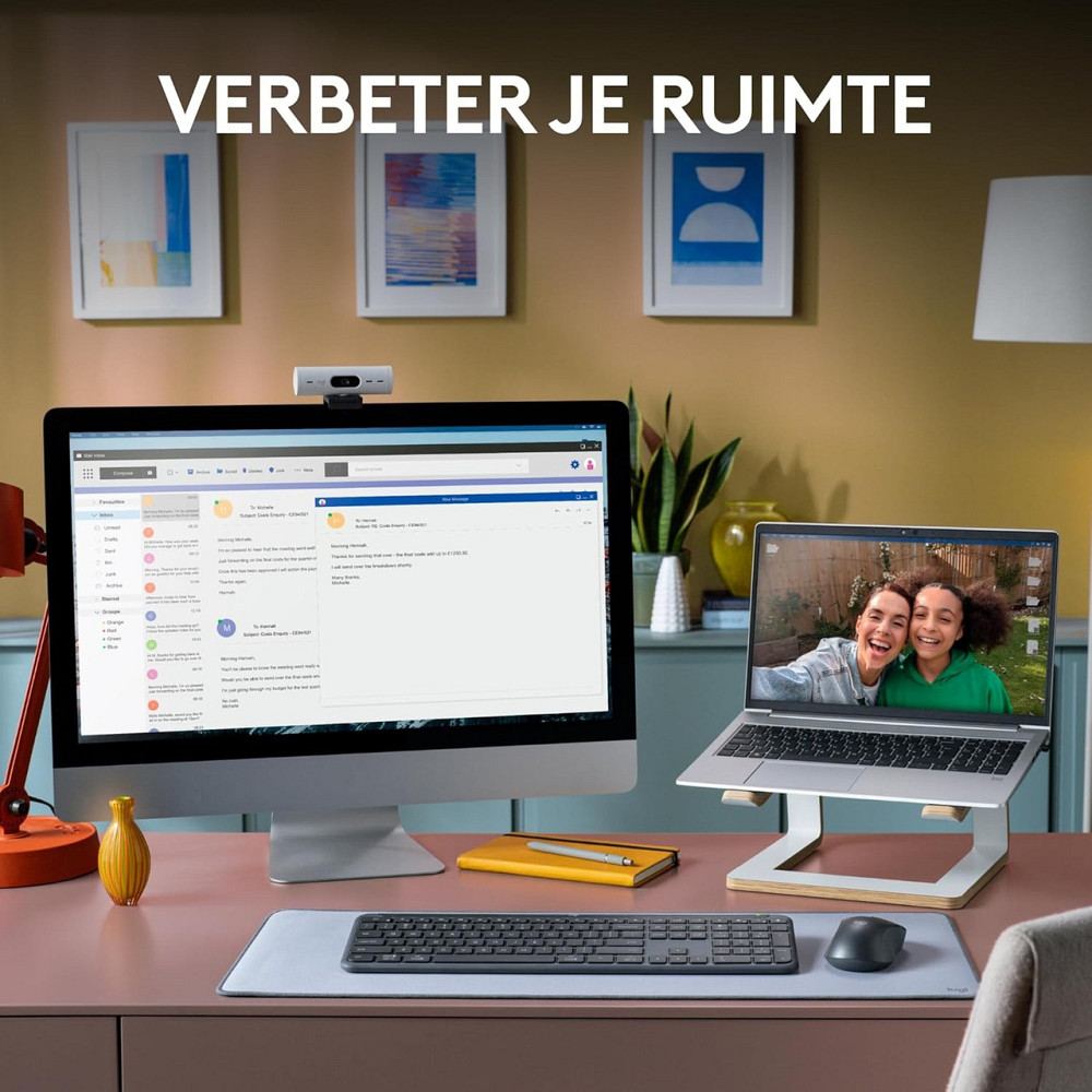 Клавіатура бездротова Logitech Signature Slim K950 US Graphite USB (920-012465) ( Сірий ) Харків - фото 15