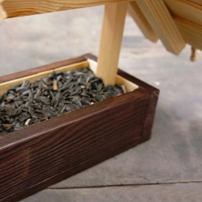 Годівниця для птахів "Пігалиця" бланже-капучино Миколаїв - фото 3