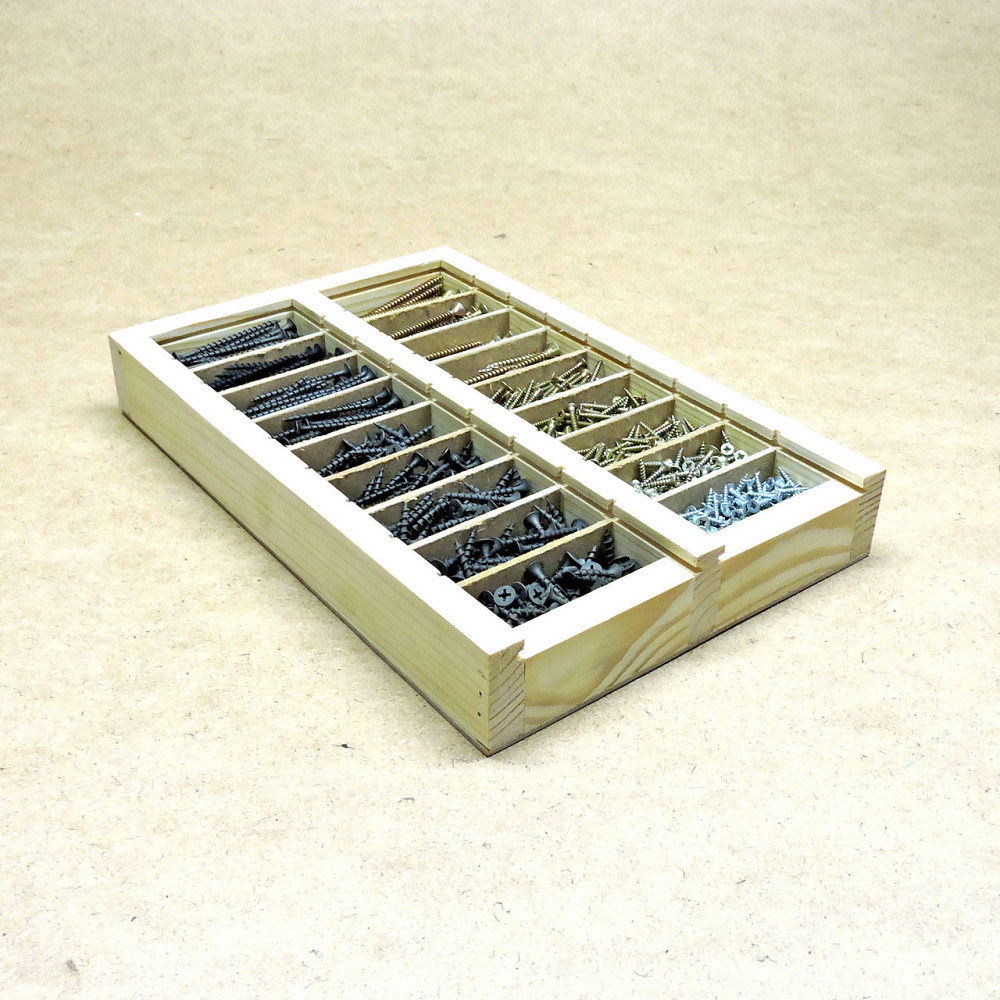 Набір 2х саморізів і шурупів по дереву 1440 шт Миколаїв - фото 7