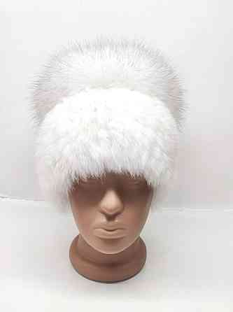 Шапка хутряна жіноча кубанка Rex Венера Білий Харків