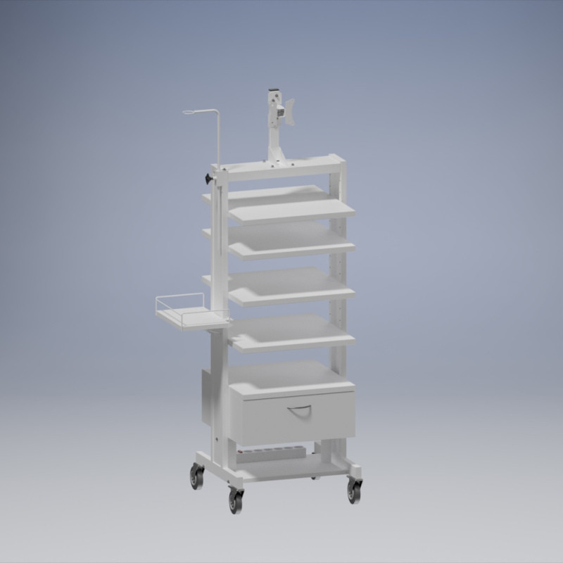 Стойкая эндоскопическая медицинская АТОН СТ-ЭЯ-КР-Пб для приборов, оборудования и расходных материалов Днепр - изображение 1